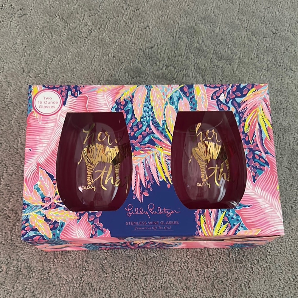 Lilly Pulitzer Pink and Gold Kitchen Essentials